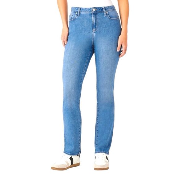 Member's Mark Women's Straight Jeans - Light Wash - Size 8 - Picture 1 of 12